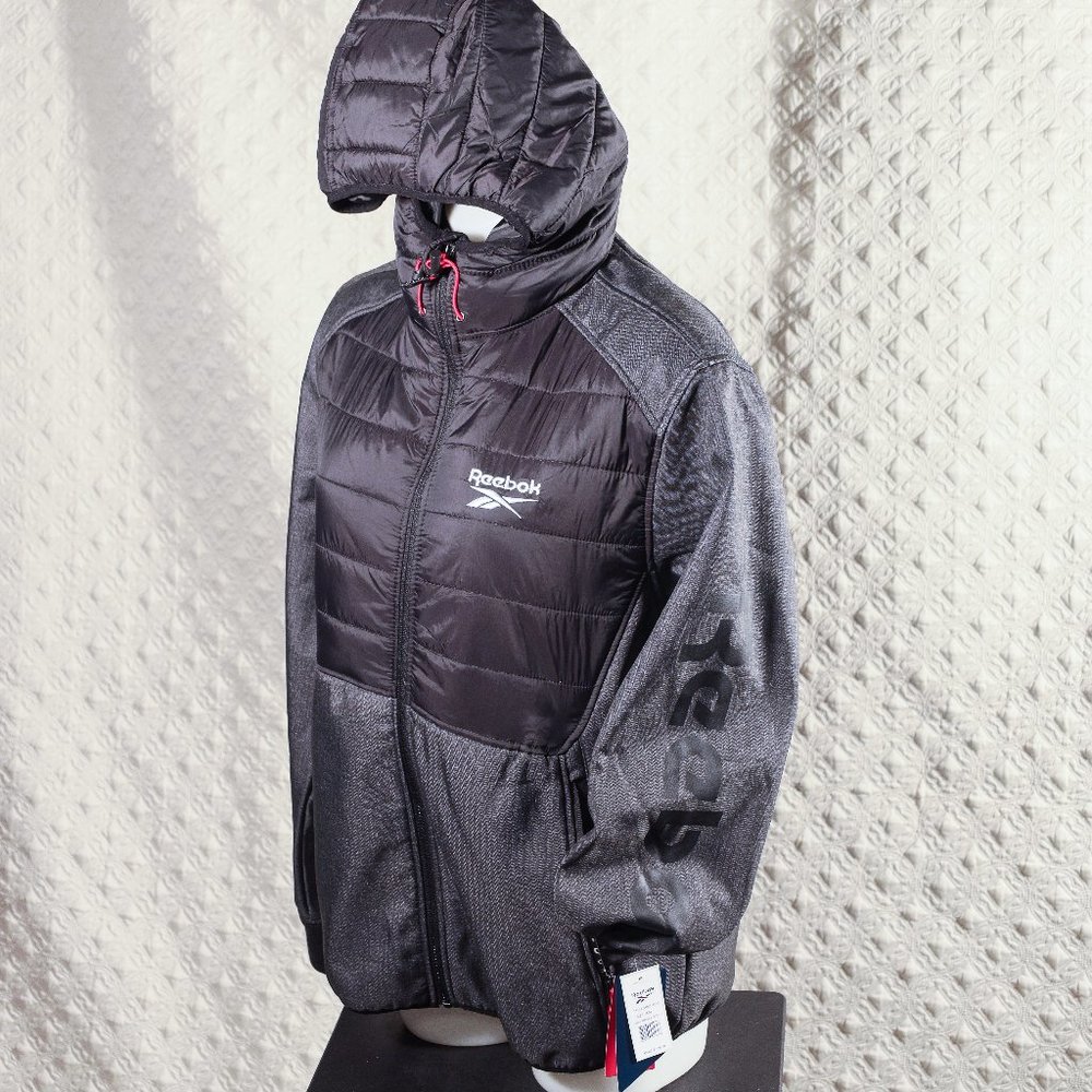 NWT Reebok Men's Jacket with hood - M